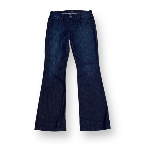 Joe’s Jeans Honey Bootcut Low Rise Denim Jeans Womens 30 Eames Dark Wash Stretch - Picture 1 of 10